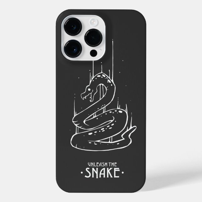 SNAKE ANIMAL LINE UNLEASH THE SNAKE iPhone CASE (Back)