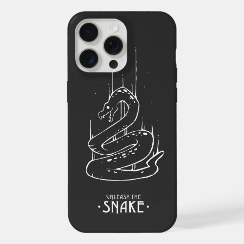 SNAKE ANIMAL LINE UNLEASH THE SNAKE iPhone 15 PRO MAX CASE