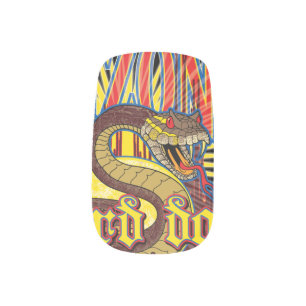 Snake Art Nail Minx
