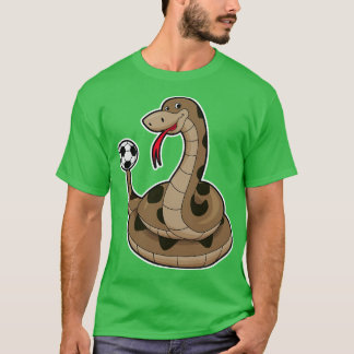 Snake as player with ball T-Shirt