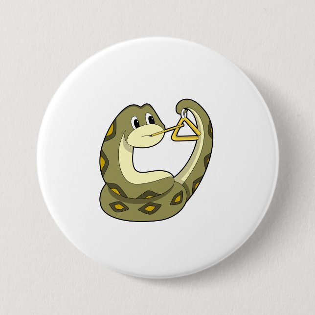 Snake at Music with Triangle.PNG Button (Front)