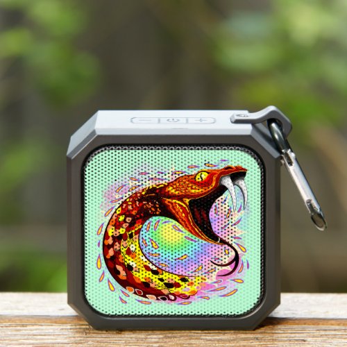 Snake Attack Psychedelic Surreal Art Bluetooth Speaker