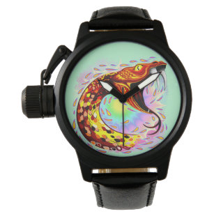 Alice in Wonderland Wrist Watch Attack of Cards | Zazzle