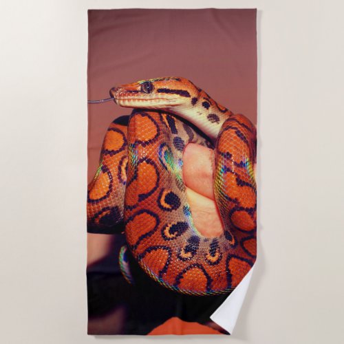 Snake Beach Towel