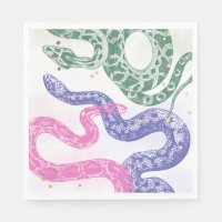 Snake Birthday Party Napkins