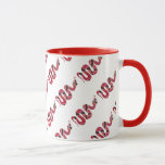 Snake Black And Red Silhouettes Mug at Zazzle