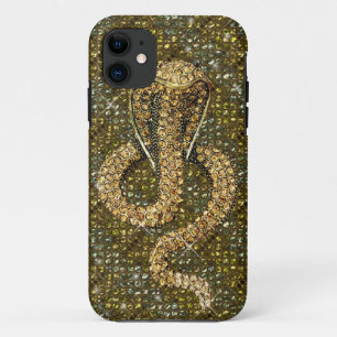 snake bling iPhone 11 case