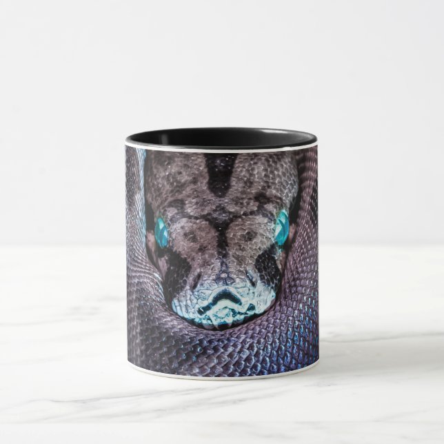 Snake boa anaconda python reptile snakeskin mug (Center)