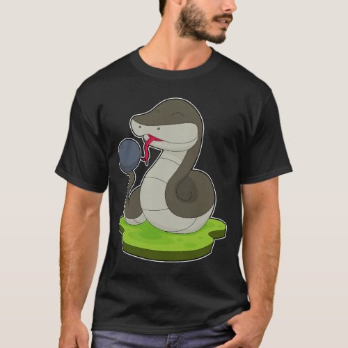 Snake Bowling Bowling ball T_Shirt