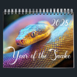 Snake Calendar 2025<br><div class="desc">Cool snake calendar for 2025</div>