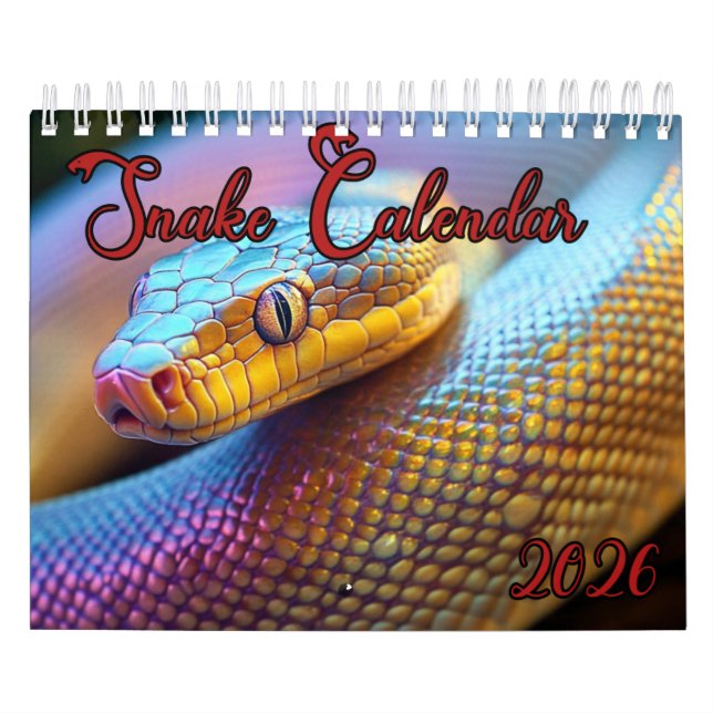 Snake Calendar 2026 (Cover)