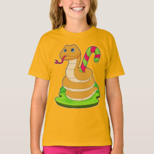 Snake Candy cane T-Shirt