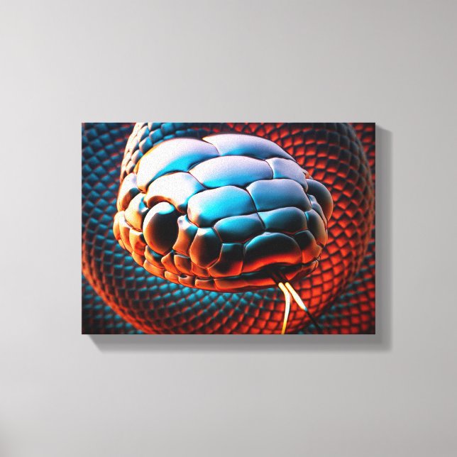Snake Canvas Print (Front)