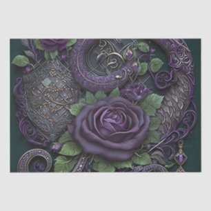 Snake Celtic Knot Purple Wrapping Paper