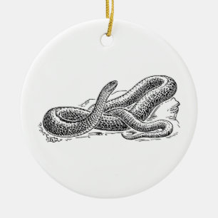 Snake Ceramic Ornament