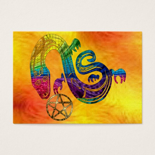 Snake Charming Witch Business Card