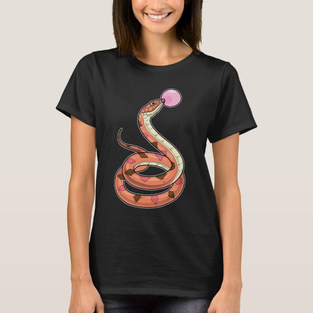 Snake Chewing gum T-Shirt (Front)