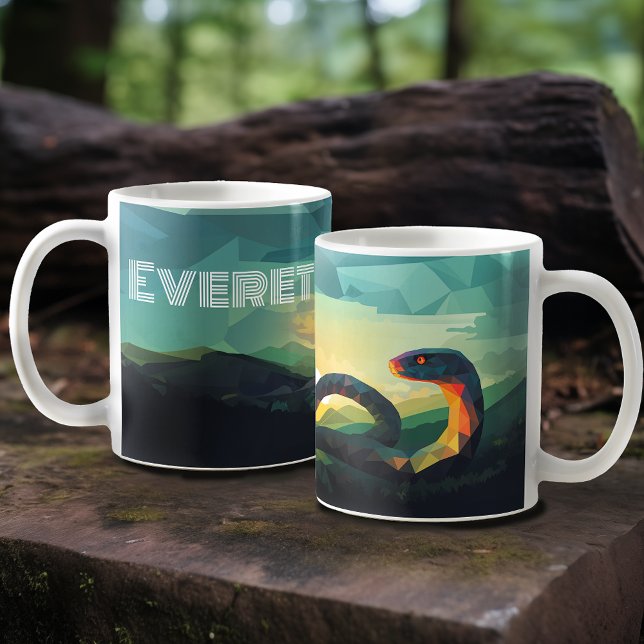 Snake Clever and Creative - Personalized Coffee Mug (Creator Uploaded)