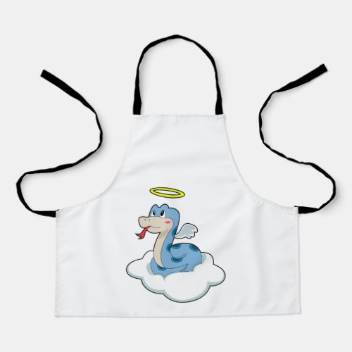 Snake Cloud Angel Apron