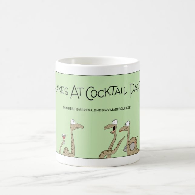 Snake Cocktails Coffee Mug (Center)