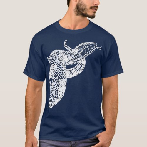 Snake Cottonmouth Water Moccasin Snake  T_Shirt