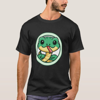 Snake Cute Adorable Kawaii Snakes Animals T-Shirt