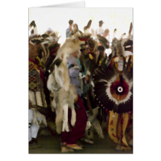 Snake Dance at Pow Wow Cards