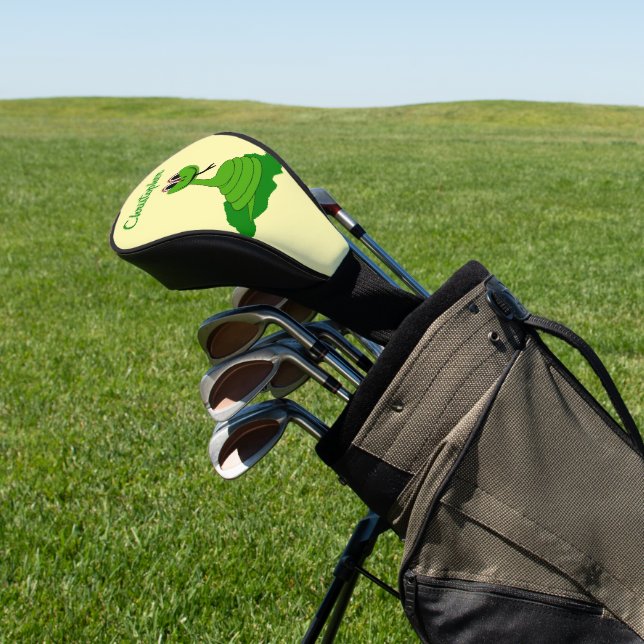 Snake Design Golf Head Cover (In Situ)