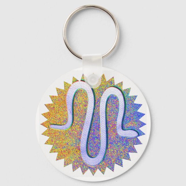 Snake Design  - Humber River Keychain (Front)