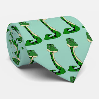 Snake Design Neck Tie