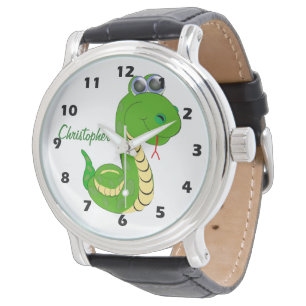 Snake Design Personalised Watch