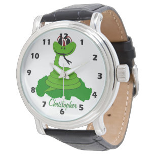 Snake Design Personalised Watch