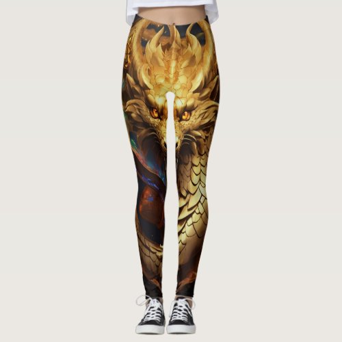 Snake Dragon Leggings