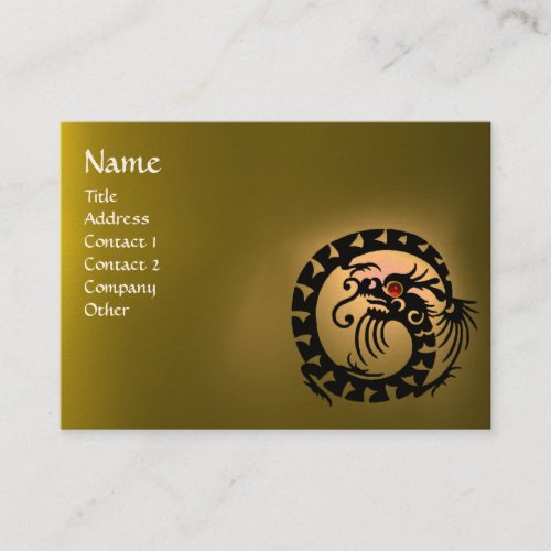 SNAKE DRAGON TOPAZ  purple white red yellow Business Card Templates