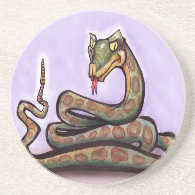 Snake Drink Coaster (Front)