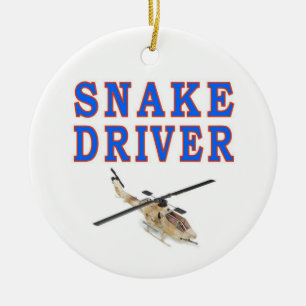SNAKE DRIVER CERAMIC ORNAMENT