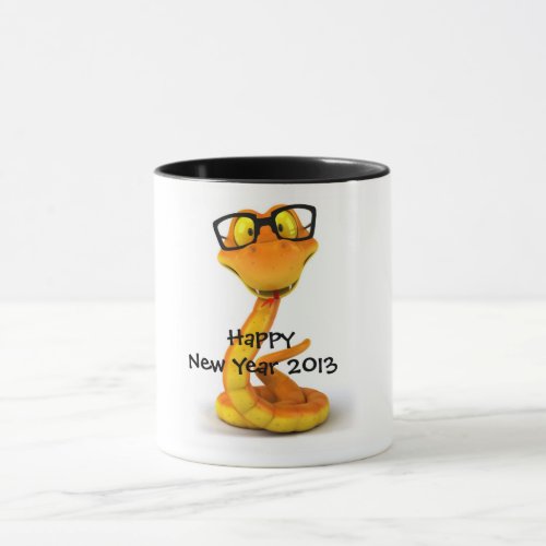 Snake Dude  Cute Chinese Zodiac Sign Mug