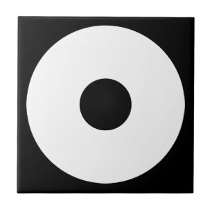 Snake eye ceramic tile