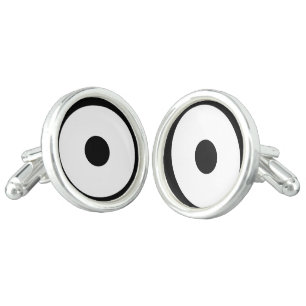 Snake eye cufflinks