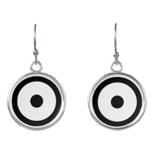 Snake eye earrings