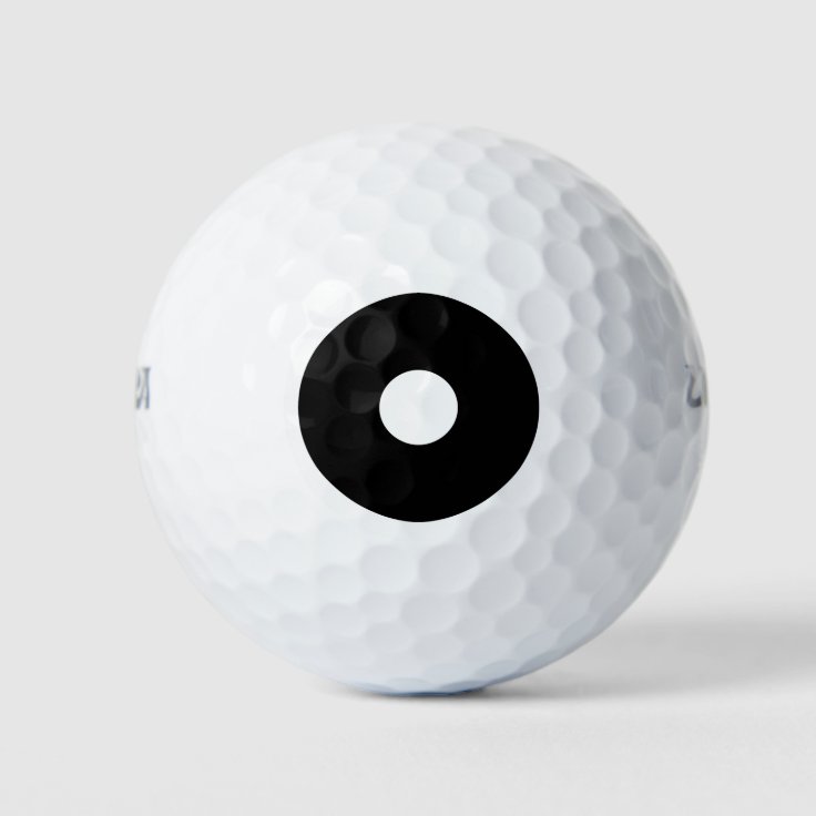 Snake eye golf balls Zazzle