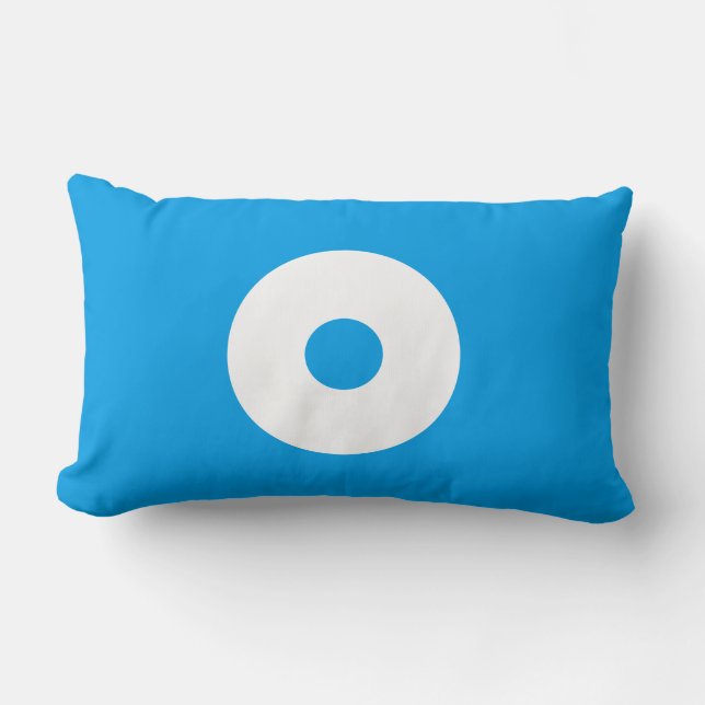Snake eye lumbar pillow (Front)