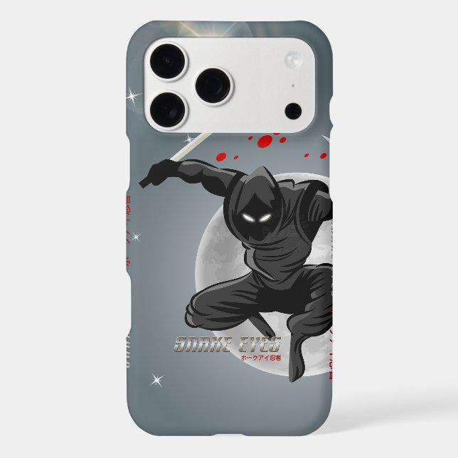 Snake Eyes Ninja (2) | iPhone Case (Back)