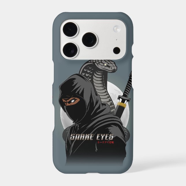 Snake Eyes Ninja | Iphone Case (Back)