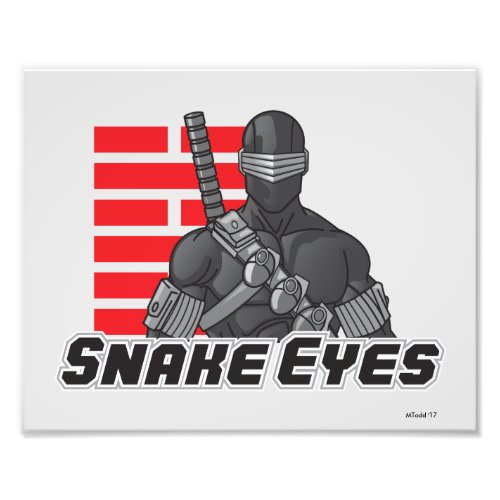 Snake Eyes Photo Print