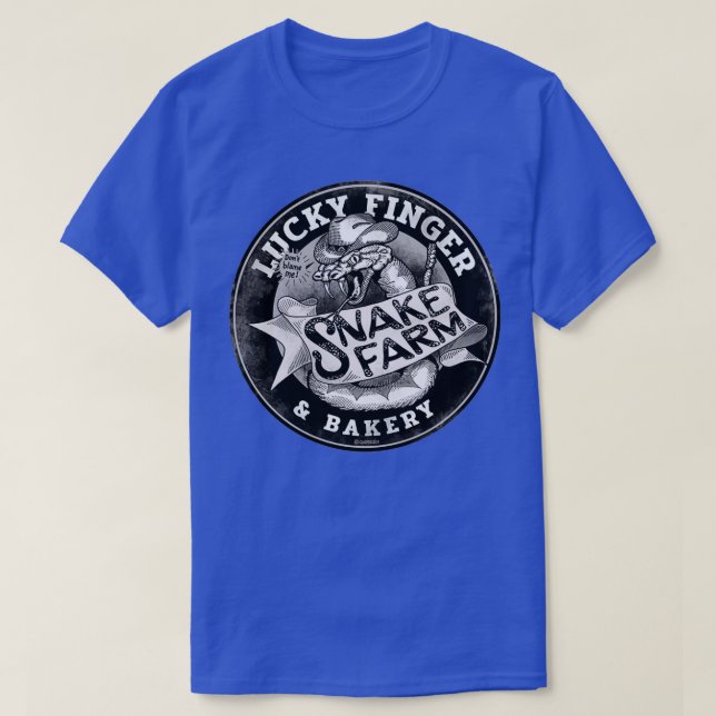 Snake Farm T-Shirt (Design Front)