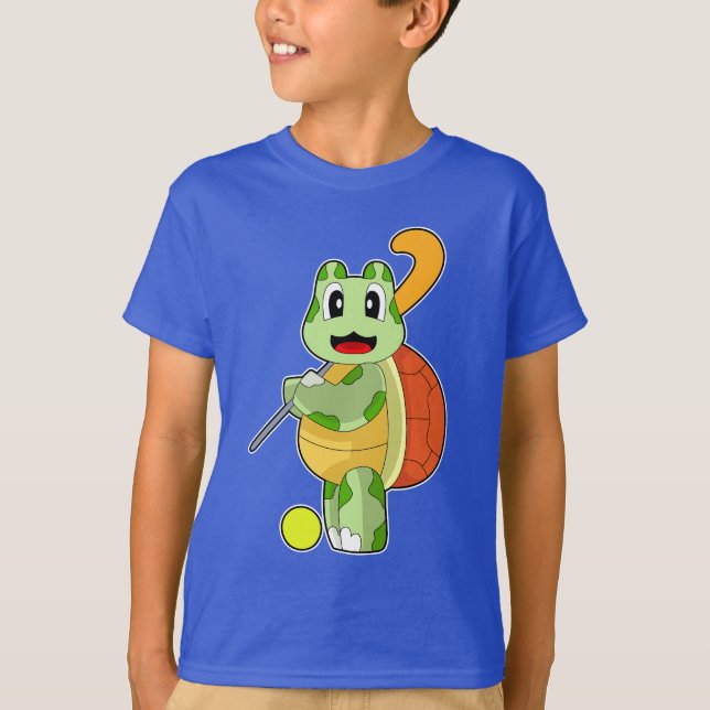 Snake Field hockey Hockey stick T-Shirt (Front)