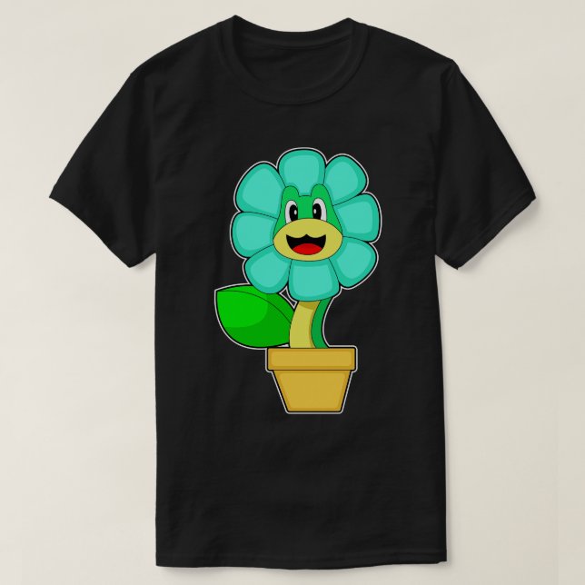 Snake Flower T-Shirt (Design Front)