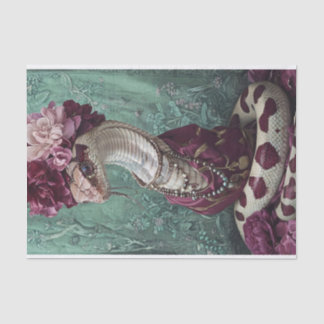 Snake Flowers Tissue Paper