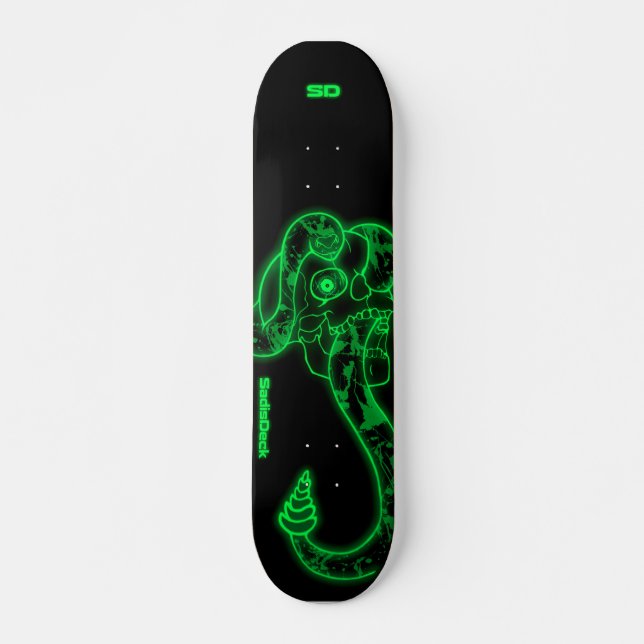 Snake Habit Skateboard Deck (Front)